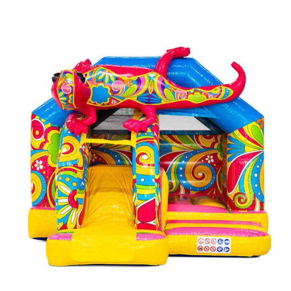 Springkussen Ibiza met Glijbaan Springkussen Ibiza met Glijbaan