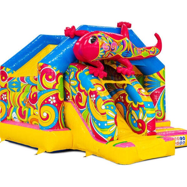 Springkussen Ibiza met Glijbaan Springkussen Ibiza met Glijbaan