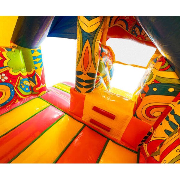 Springkussen Ibiza met Glijbaan Springkussen Ibiza met Glijbaan